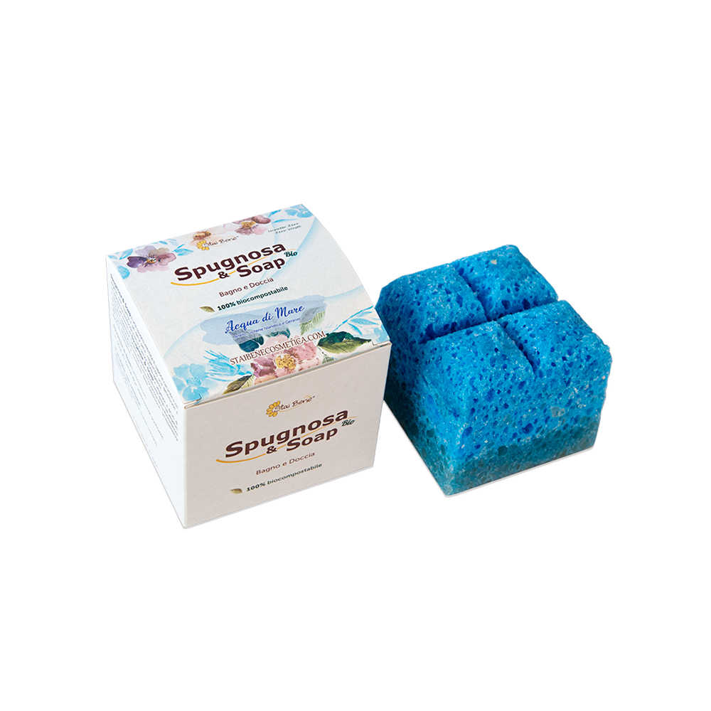 Spugnosa e Soap bio Acqua – Freschissima